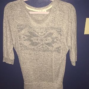 Hippie Rose 3/4 length sleeve sweater